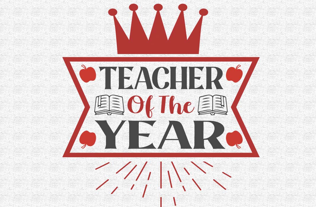 Teacher of the year text